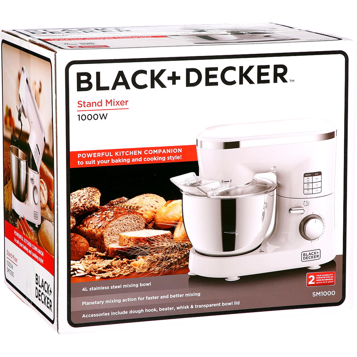 Black & Decker SM1000 1000W Stand Mixer