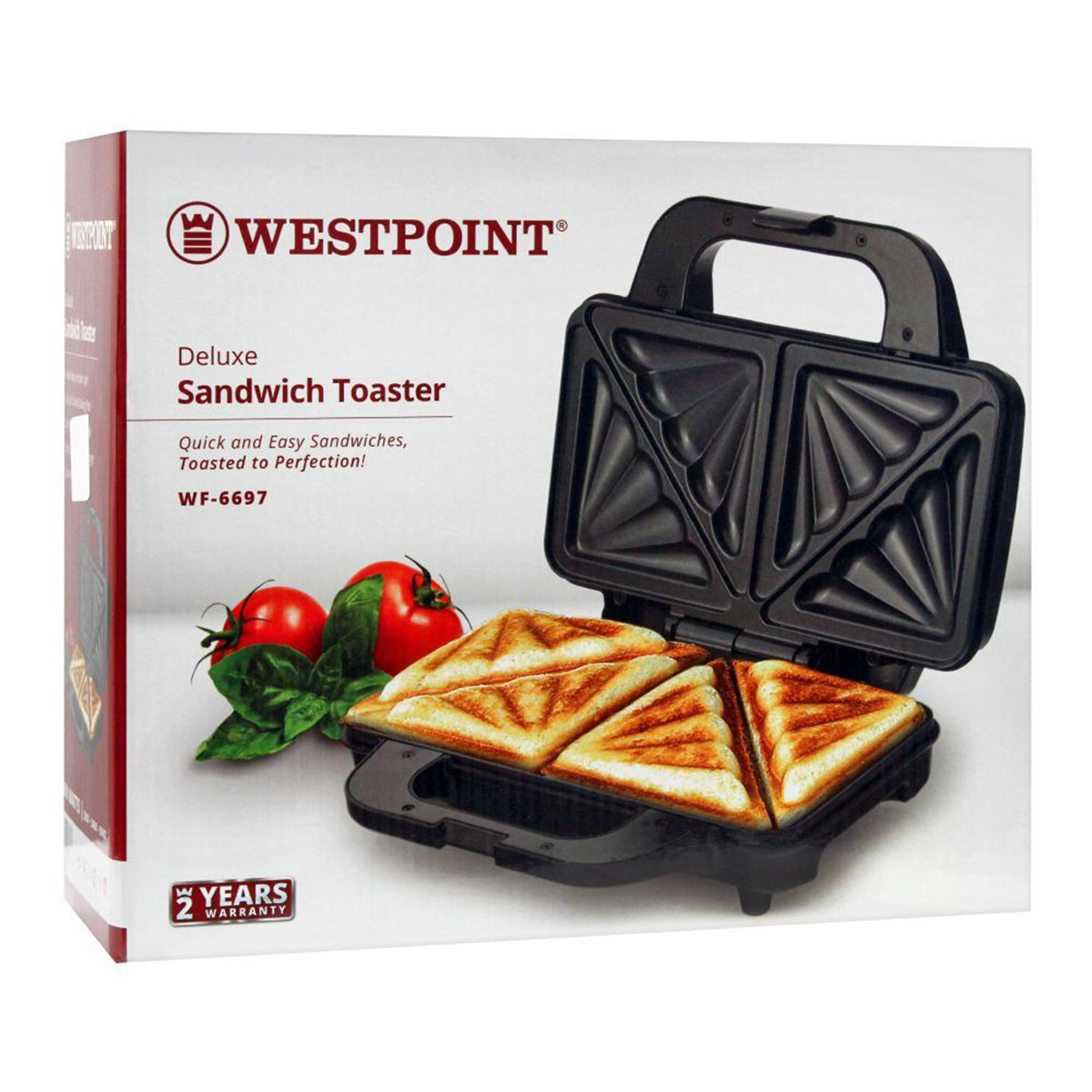 Westpoint WF-6697 Deluxe Sandwich Toaster