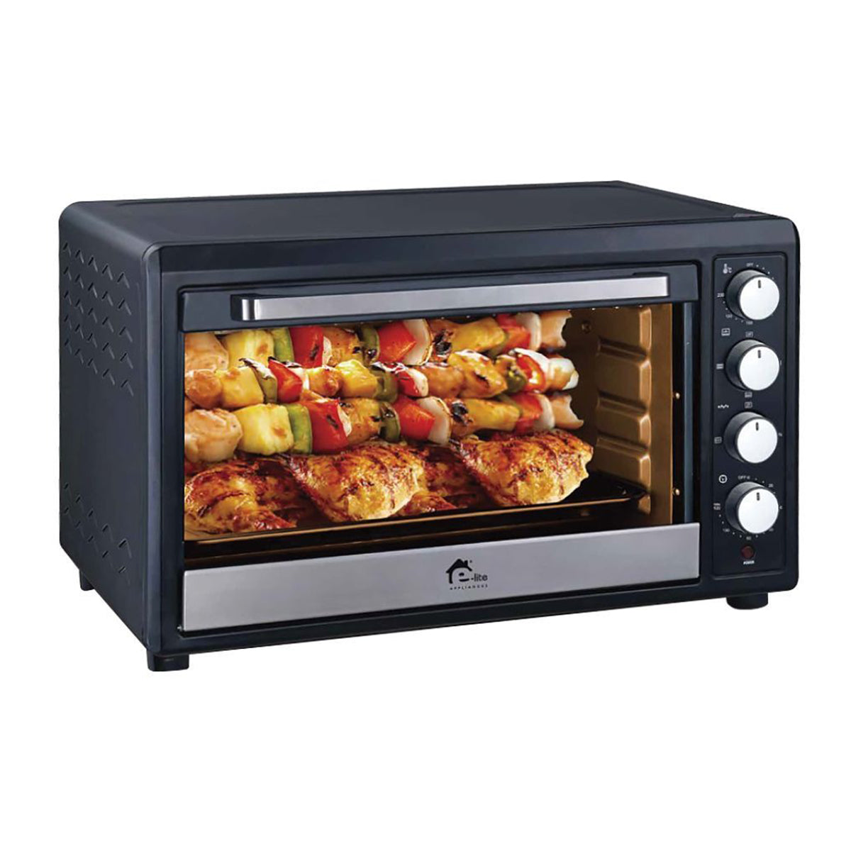 E-Lite ETO-653R 65L 2200W Oven Toaster with Rotisserie