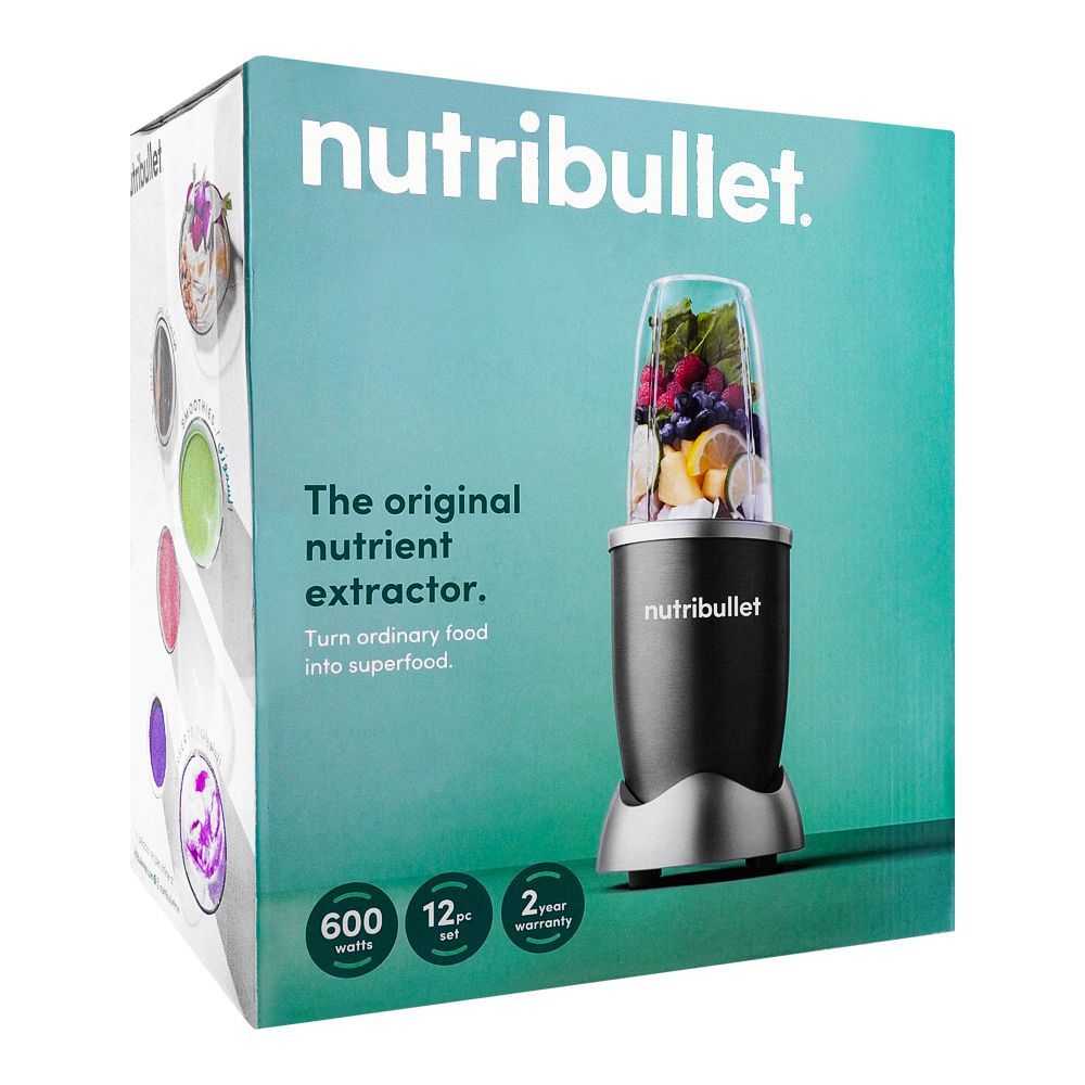 Nutribullet NBR-1212M 600W 12-Piece Blender Set