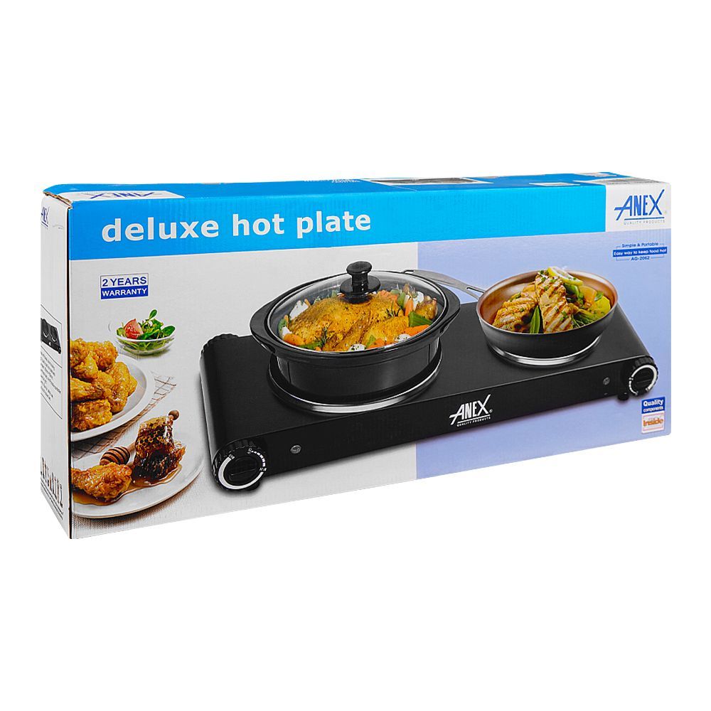 Anex AG-2062 Deluxe Double Hot Plate