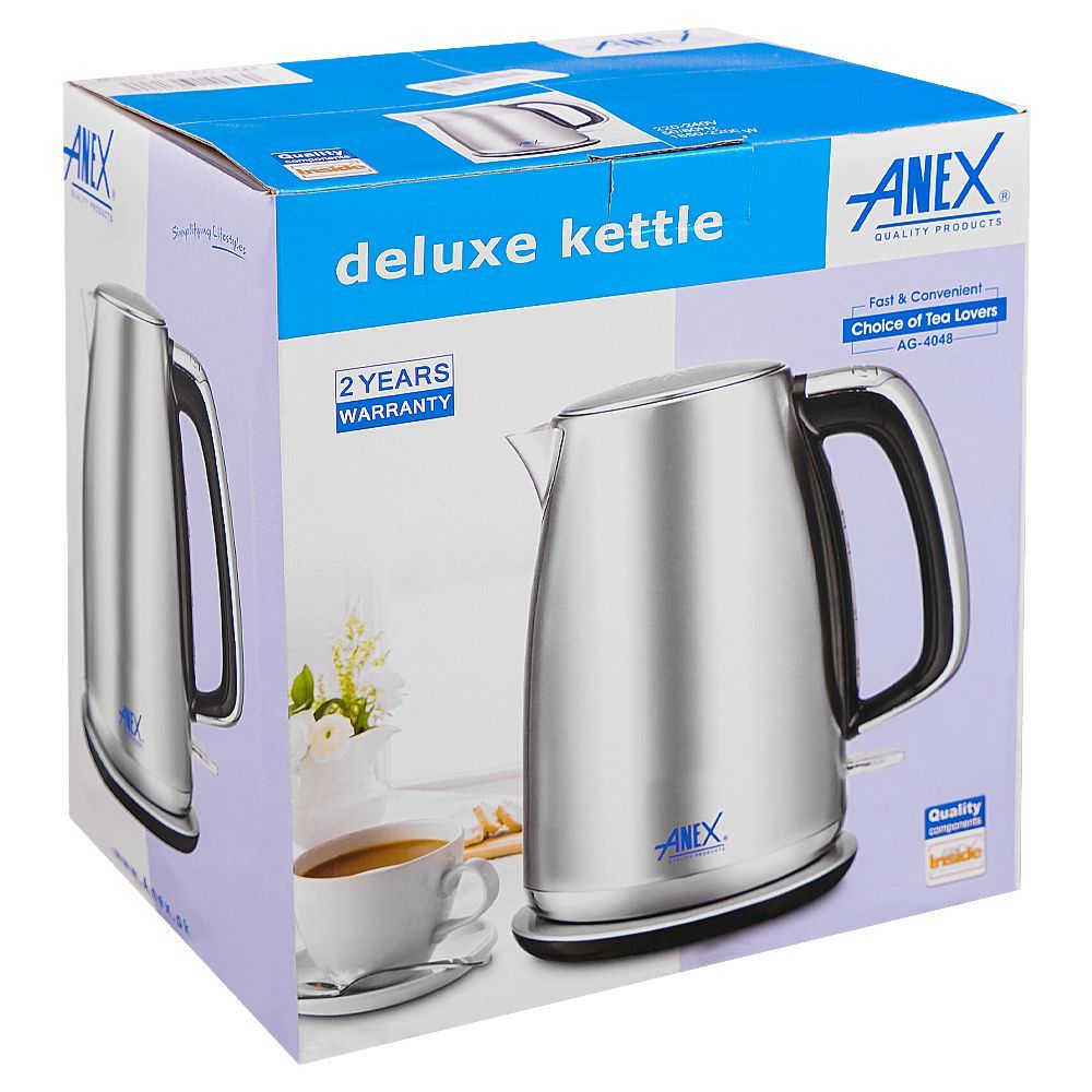 Anex AG-4048 1.7L Stainless-Steel Electric Kettle