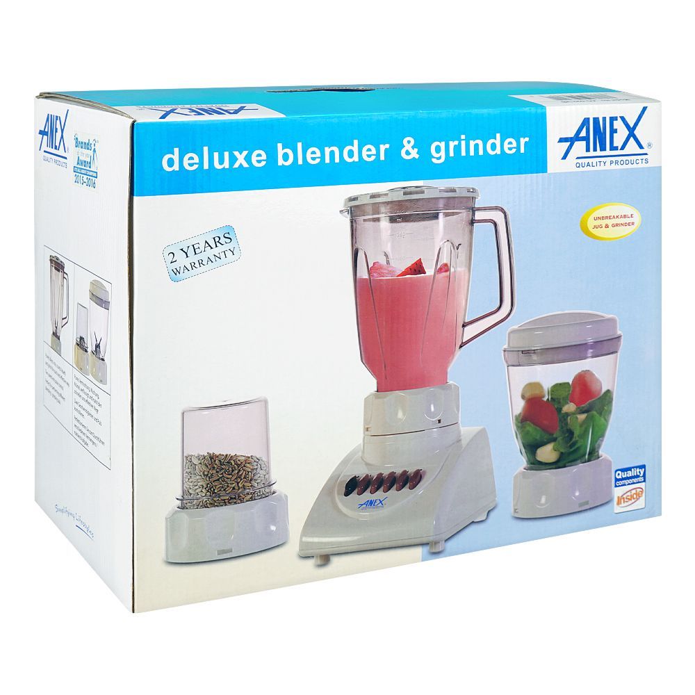 Anex AG-699 300W Unbreakable Blender Grinder 3-in-1