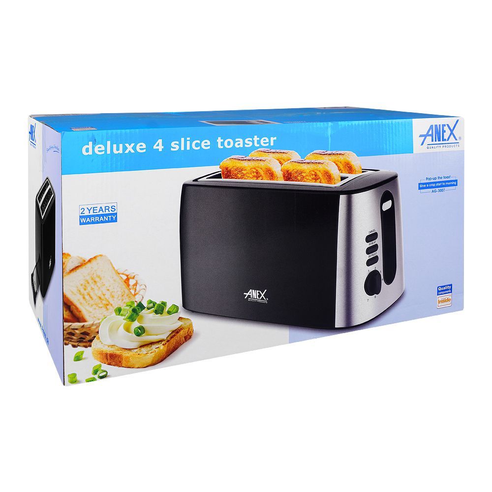 Anex AG-3007 Deluxe 4-Slice Toaster