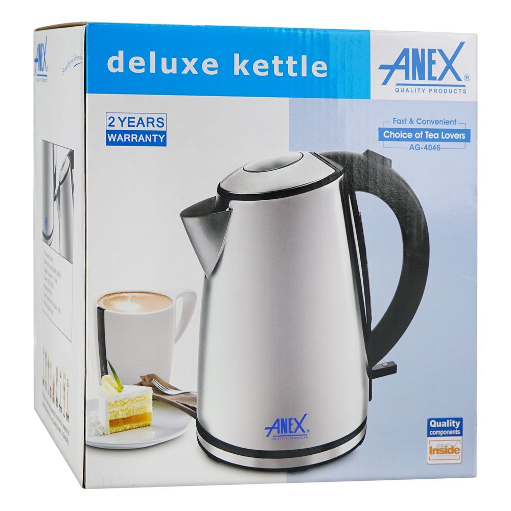 Anex AG-4046 1.7L Steel Electric Kettle