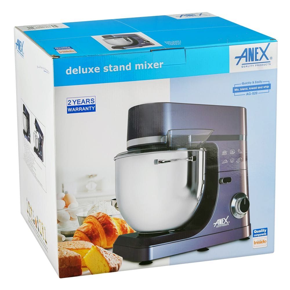 Anex AG-820 1500W 7L Deluxe Stand Mixer