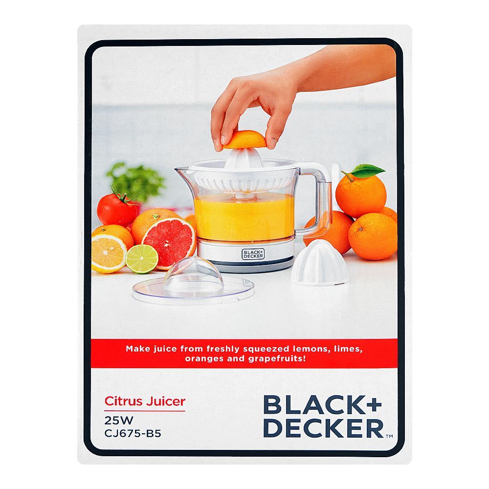 Black & Decker CJ675 600ml Citrus Juicer