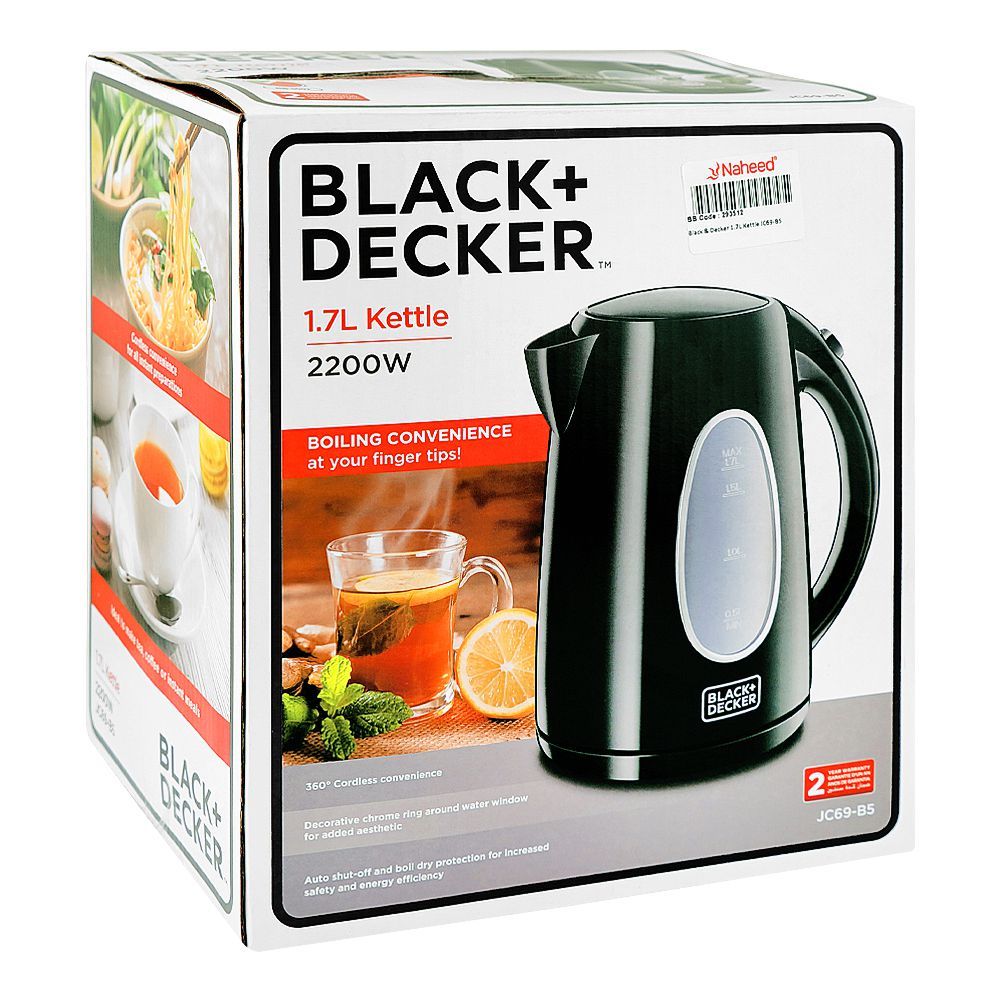 Black & Decker JC69 1.7L Electric Kettle