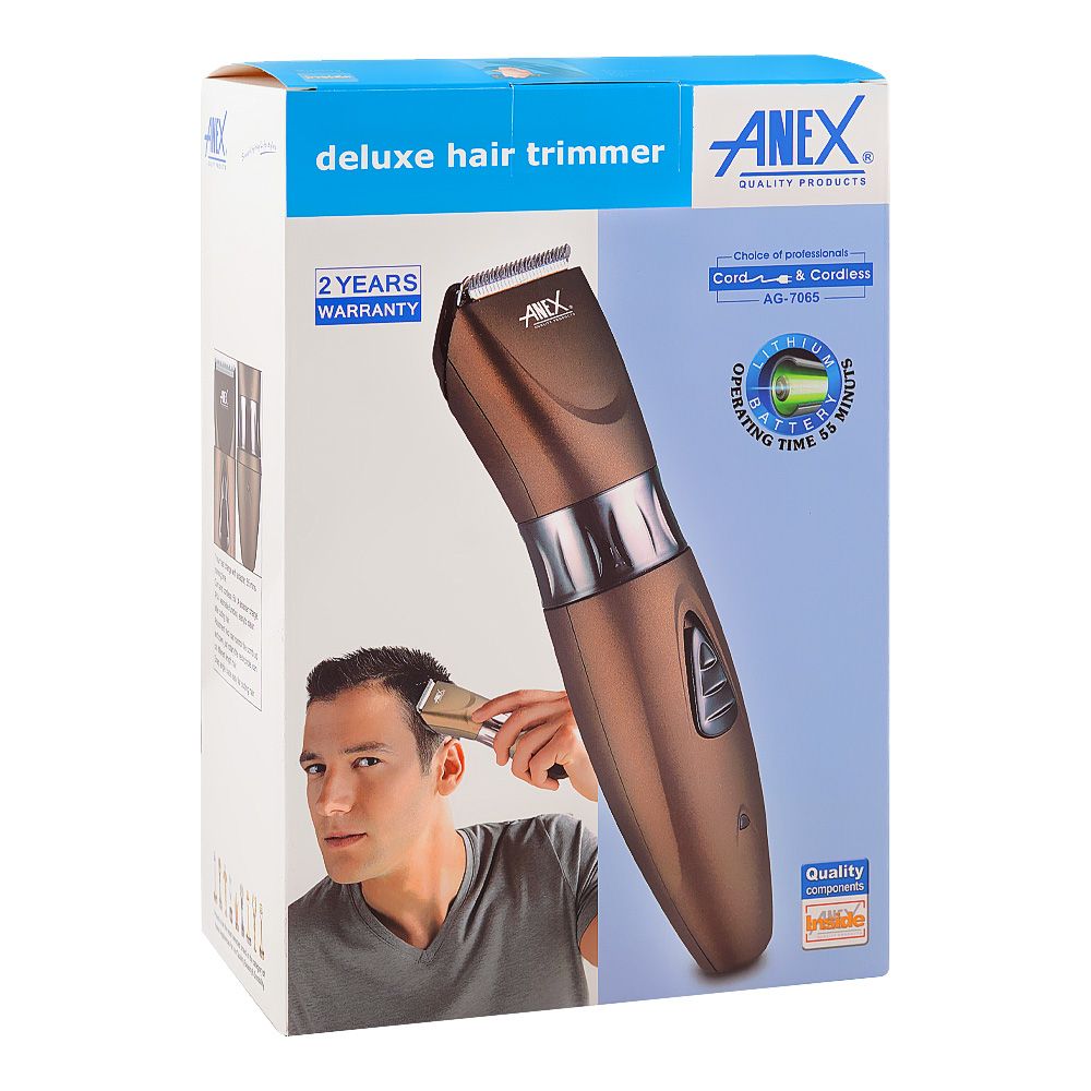 Anex AG-7065 IPX4 Deluxe Hair Trimmer