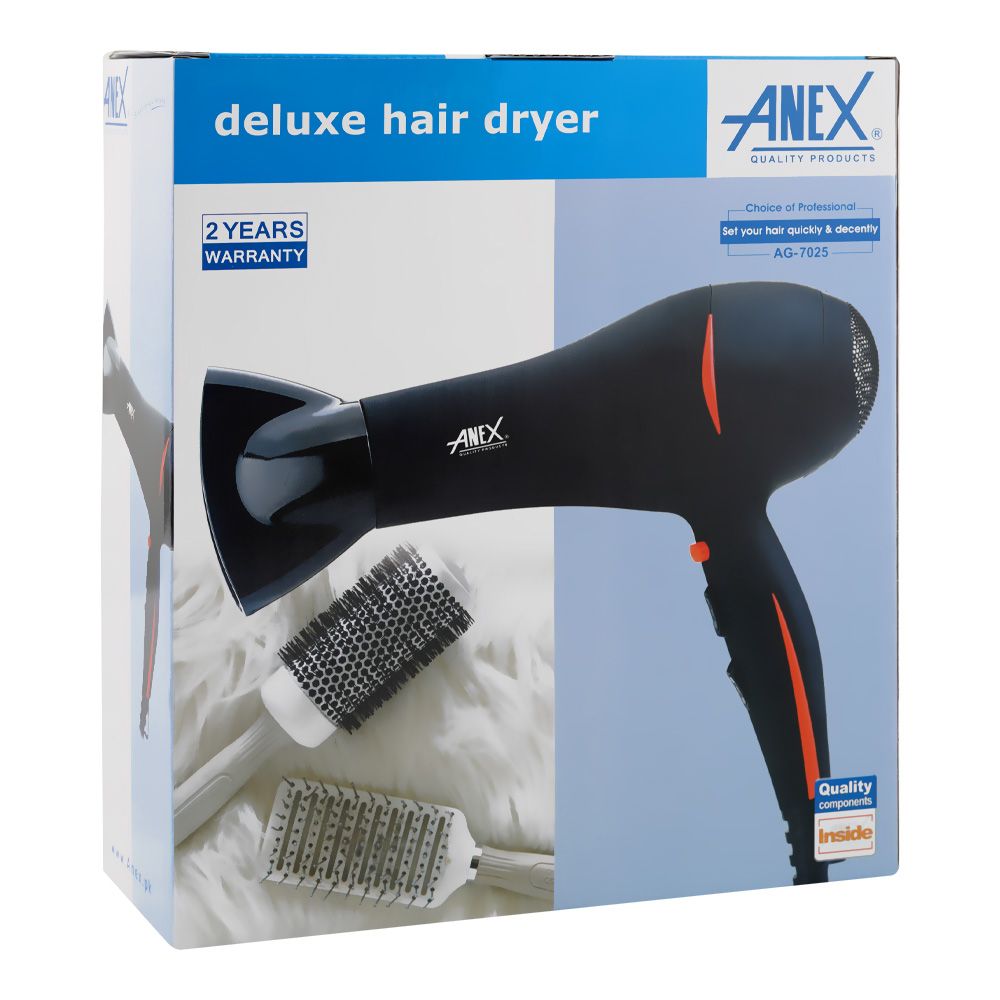 Anex AG-7025 Deluxe 2000W Hair Dryer