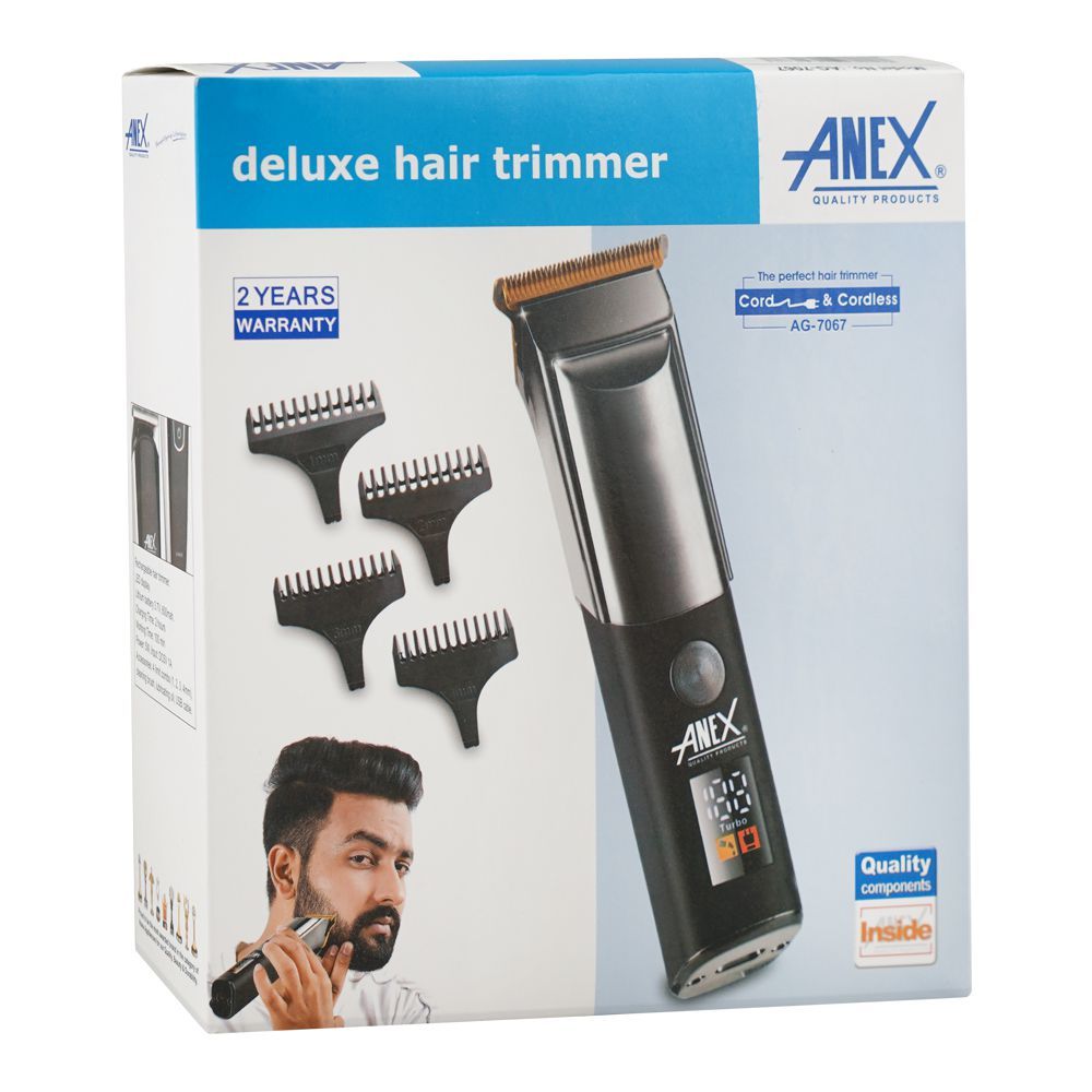 Anex AG-7067 100-Minute LED Hair Trimmer