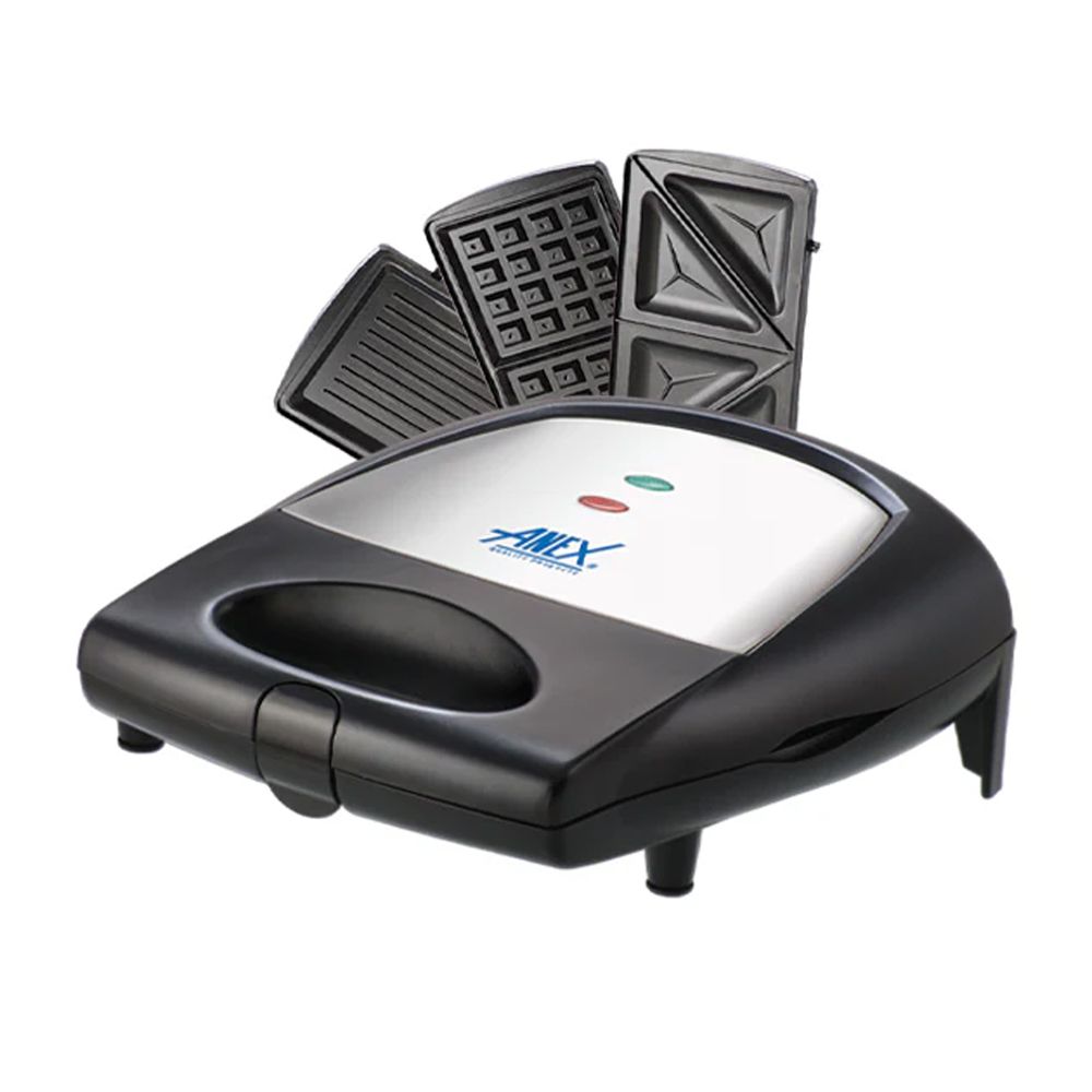 Anex AG-2138 Deluxe 3-in-1 Sandwich Maker