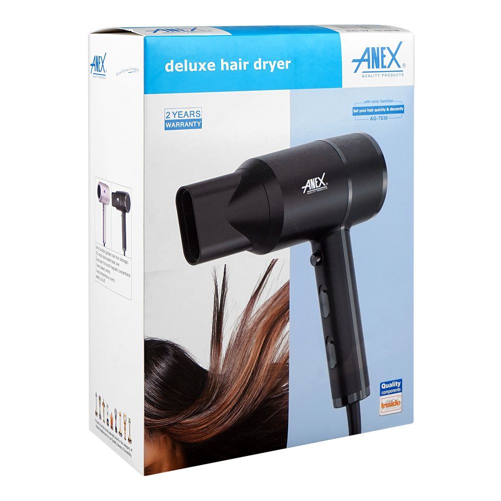 Anex AG-7030 Ionic 2000W Hair Dryer