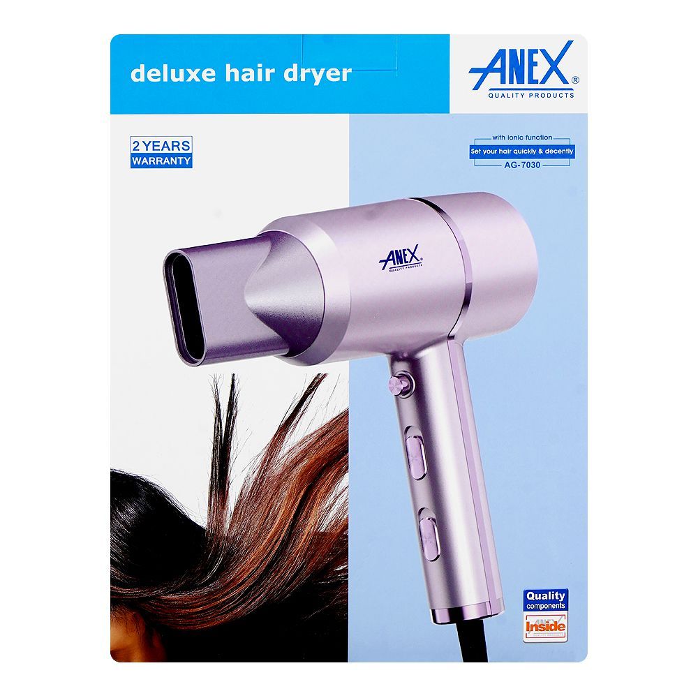 Anex AG-7030 Ionic 2000W Hair Dryer