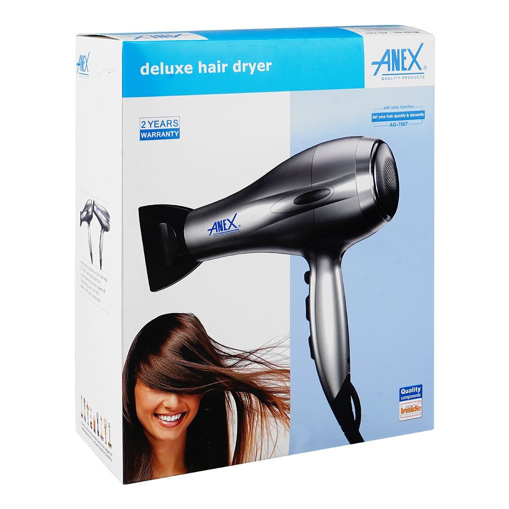 Anex AG-7007 Ionic 2200W Hair Dryer