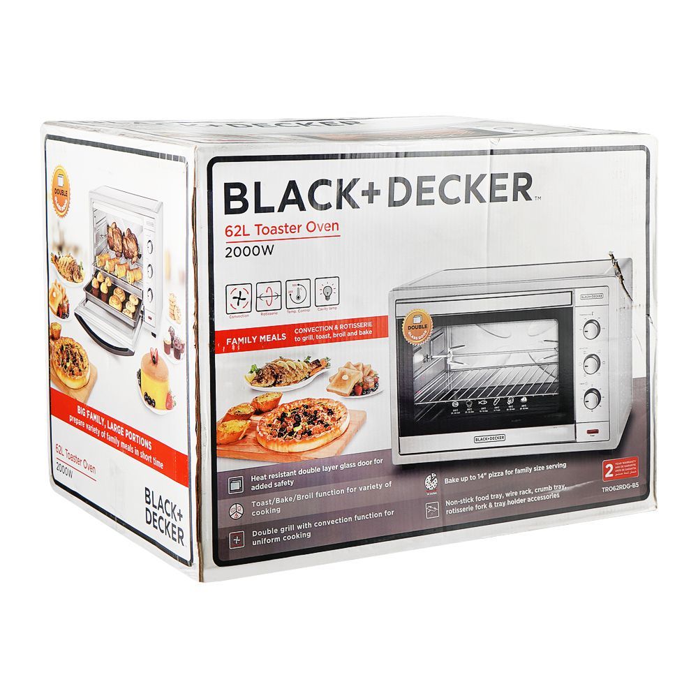 Black & Decker TRO62 62L Convection Rotisserie Oven