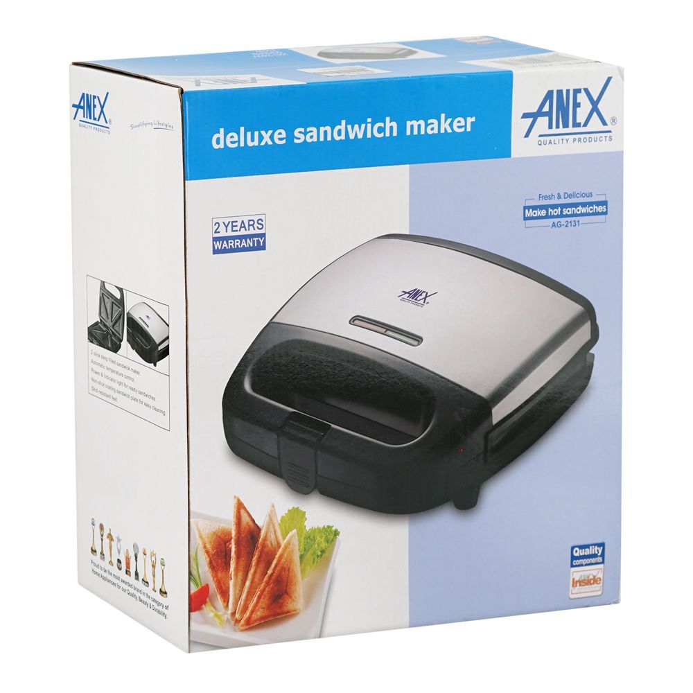 Anex AG-2131 Deluxe Deep-Fill Sandwich Maker