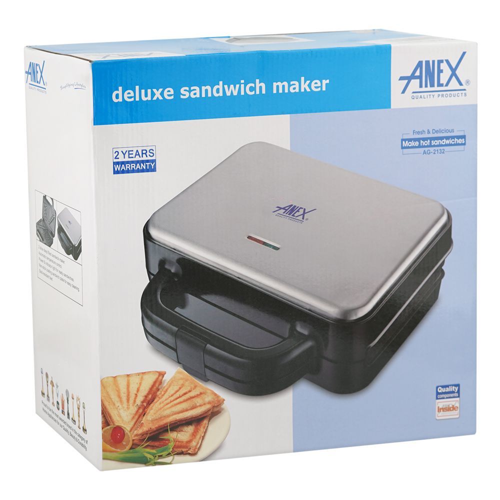 Anex AG-2132 Deluxe Deep-Fill Sandwich Maker