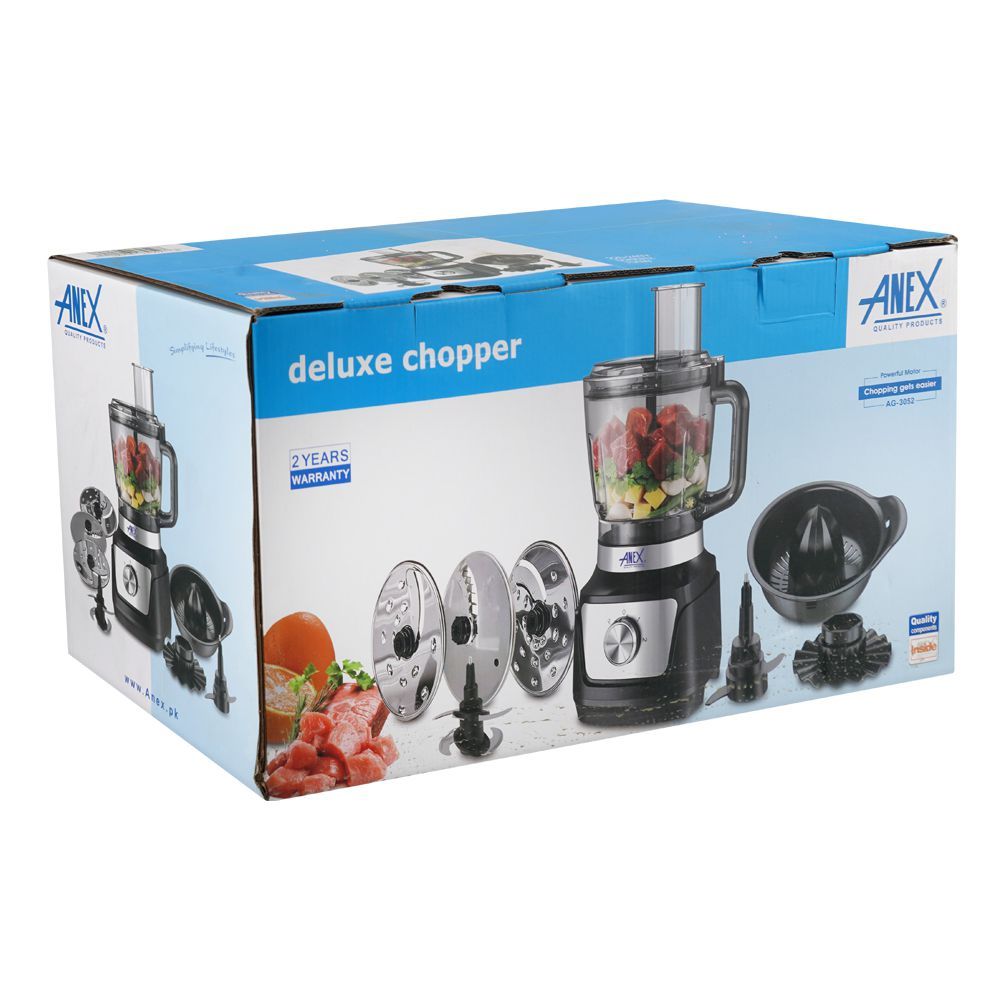 Anex AG-3052 7-in-1 Food Processor