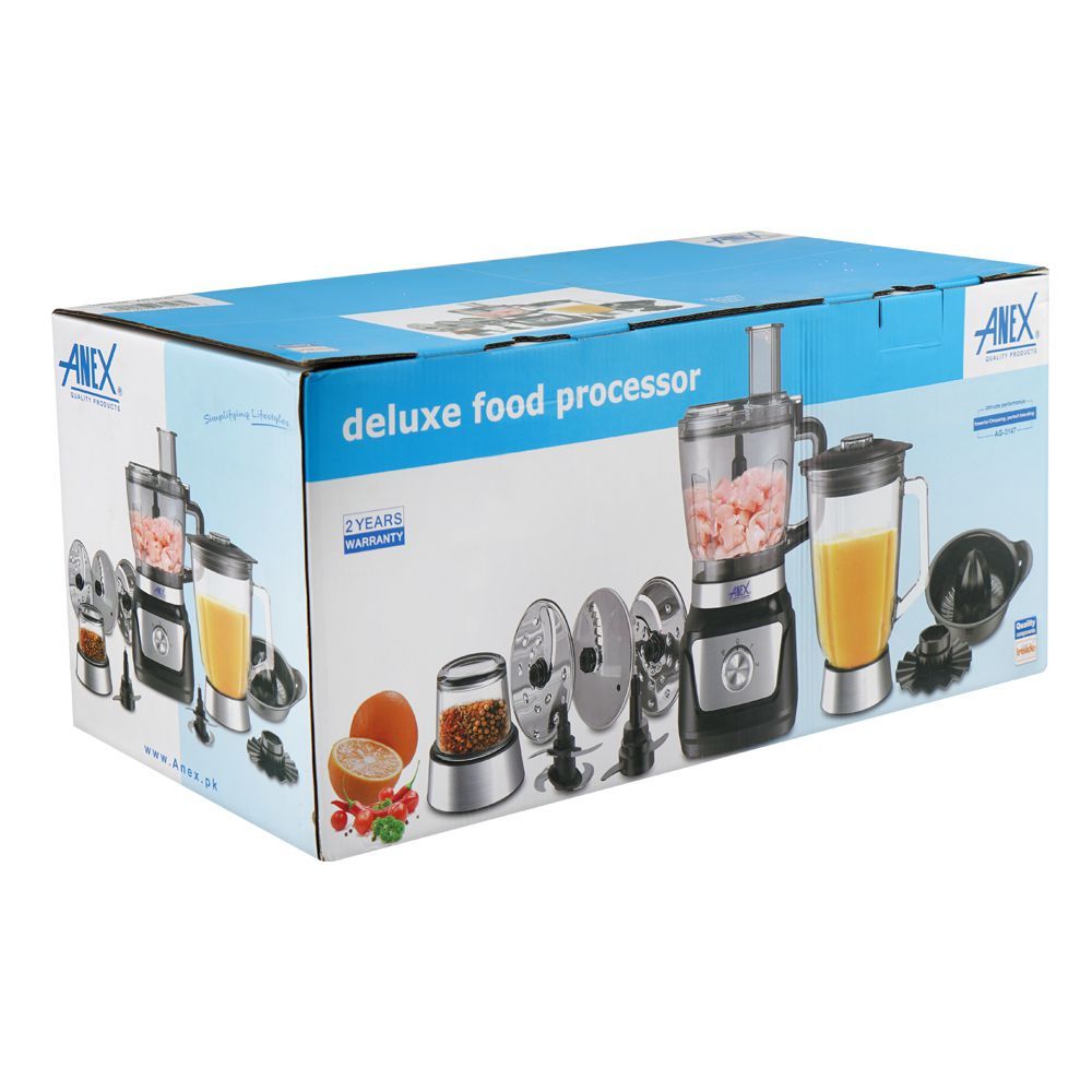 Anex AG-3147 9-in-1 Food Processor