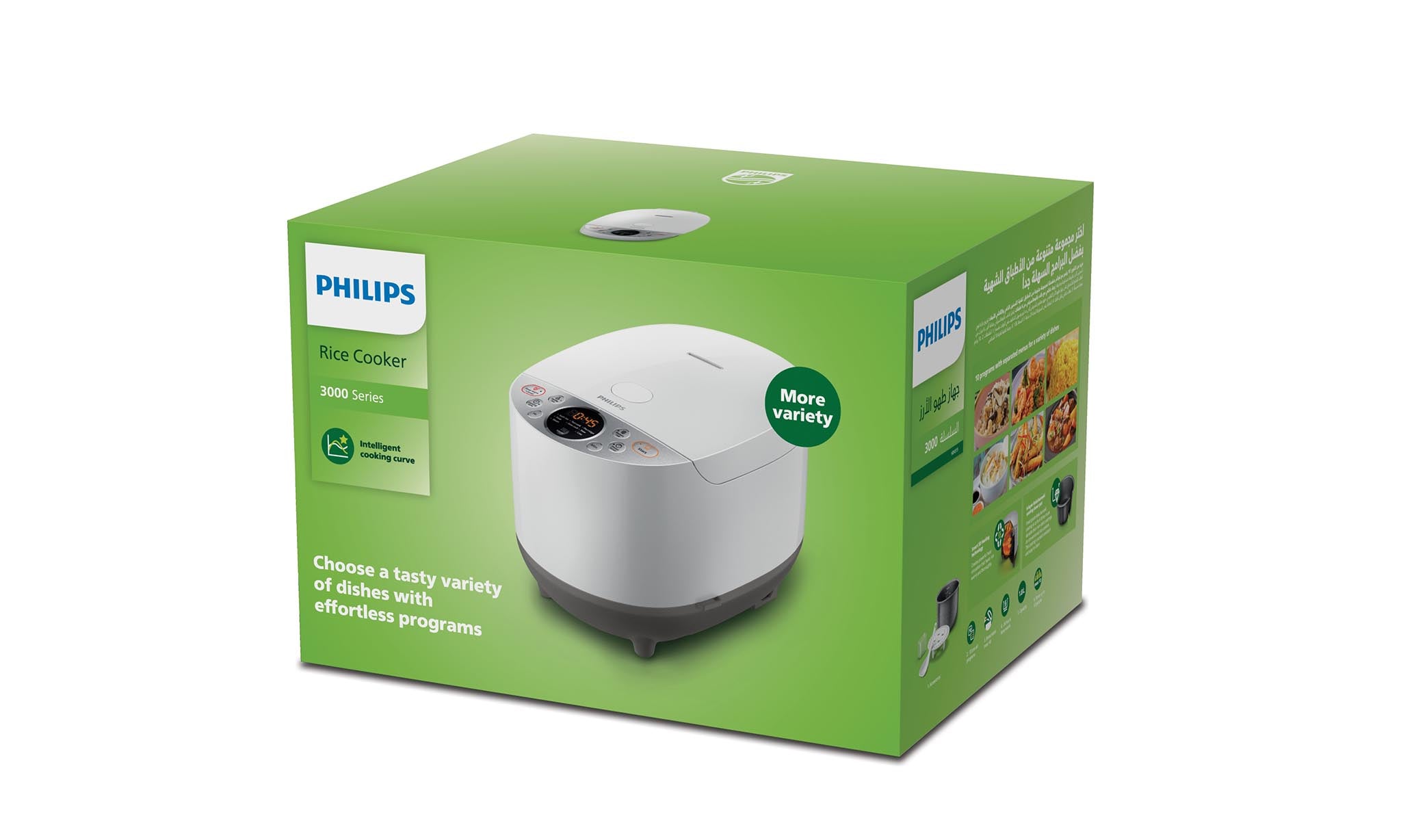 Philips HD4515/55 1.8L Fuzzy Logic Rice Cooker