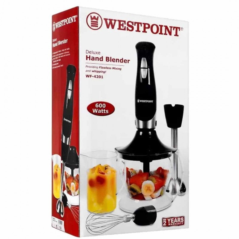 Westpoint WF-4201 Deluxe Hand Blender 3-in-1