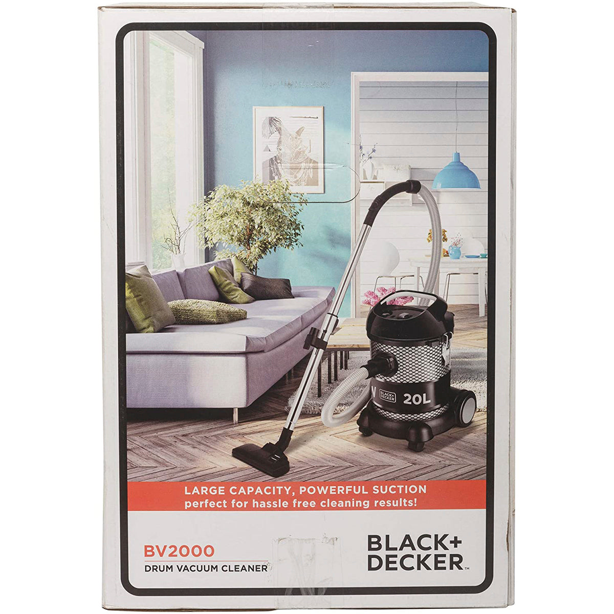 Black & Decker BV2000 20L Drum Vacuum Cleaner