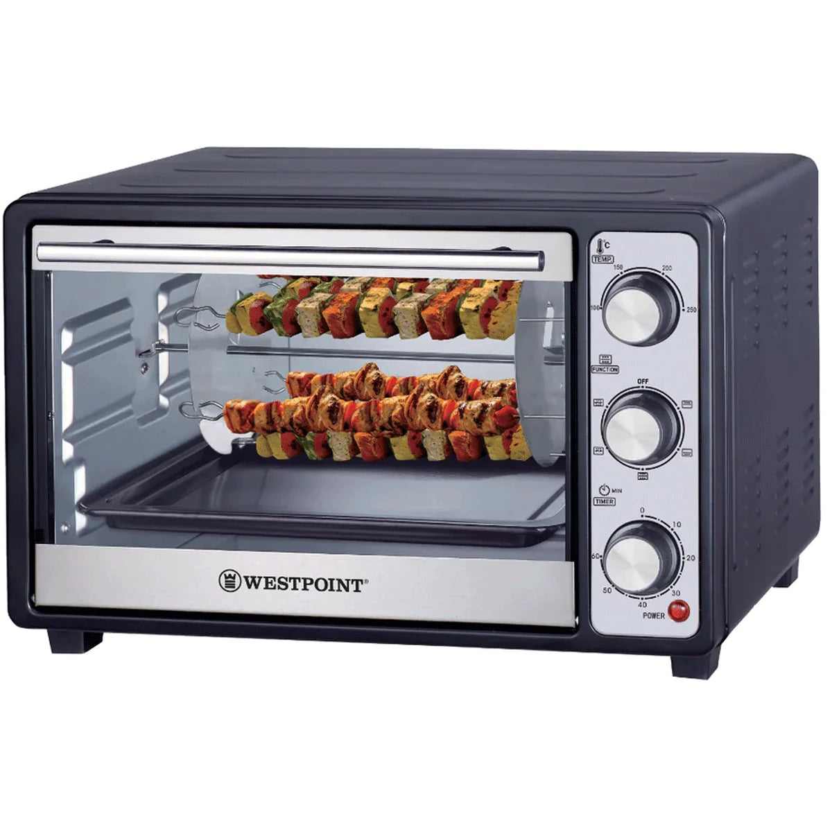 Westpoint WF-2610RK Deluxe Rotisserie Oven with Kebab Grill