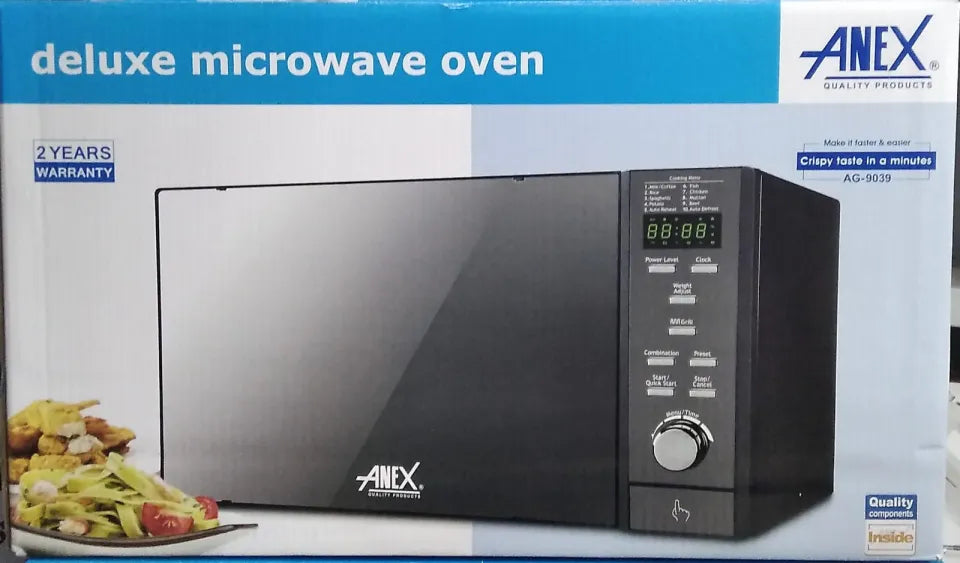 Anex AG-9039 Digital Microwave Oven with Grill