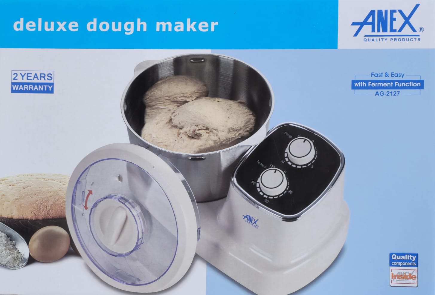 Anex AG-2127 5L Household Dough Maker