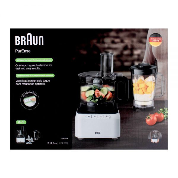 Braun PurEase FP3131 800W Food Processor