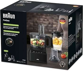 Braun PurEase FP3132 800W Food Processor with Multi Mill
