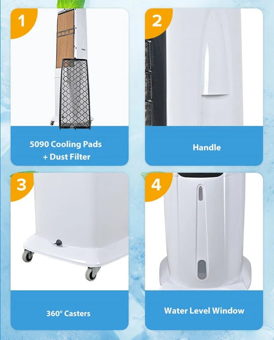 E-Lite EAC-70 70L Evaporative Air Cooler