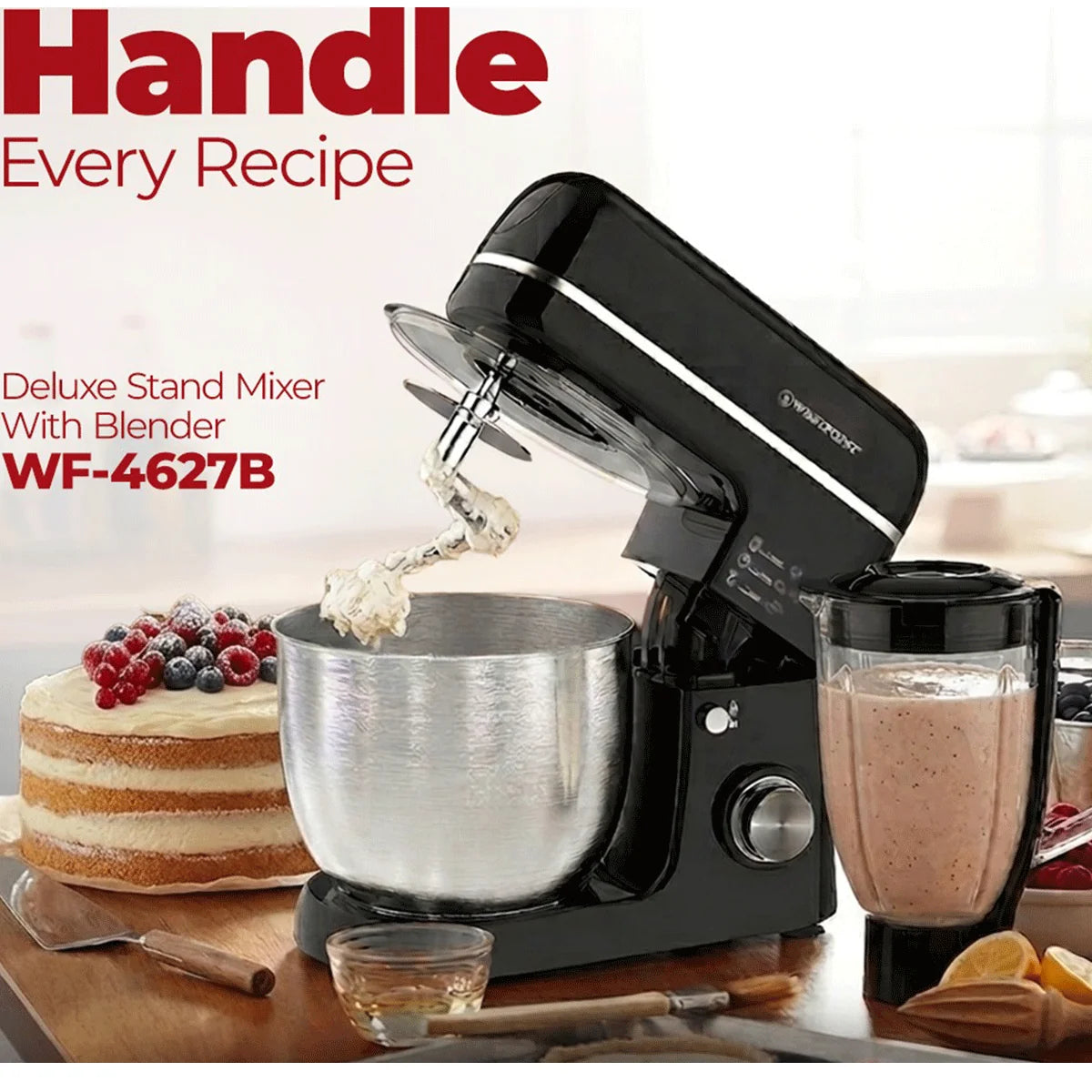 Westpoint WF-4627B Deluxe Stand Mixer with Blender