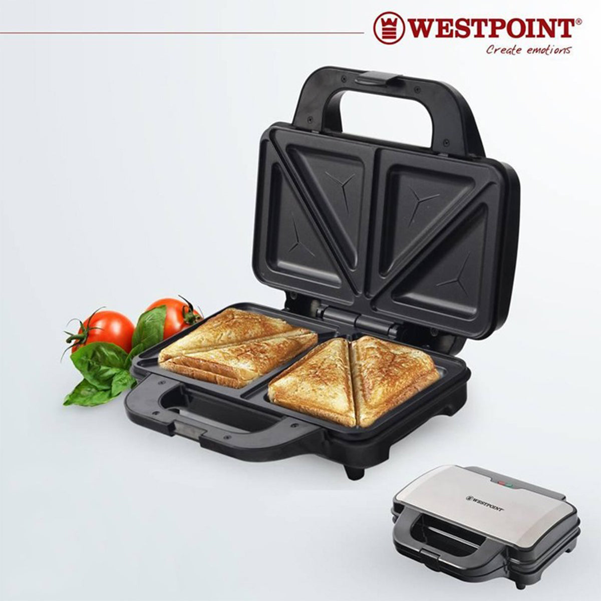 Westpoint WF-6697 Deluxe Sandwich Toaster