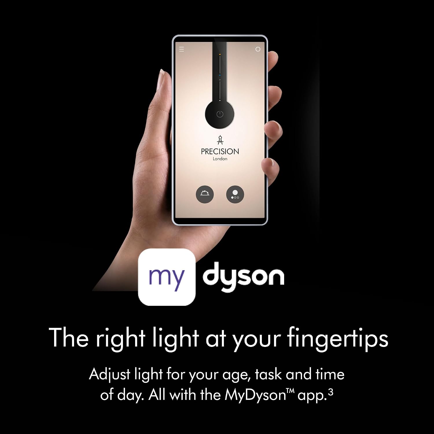 Dyson Solarcycle Morph CD06 Desk Light Black/Brass
