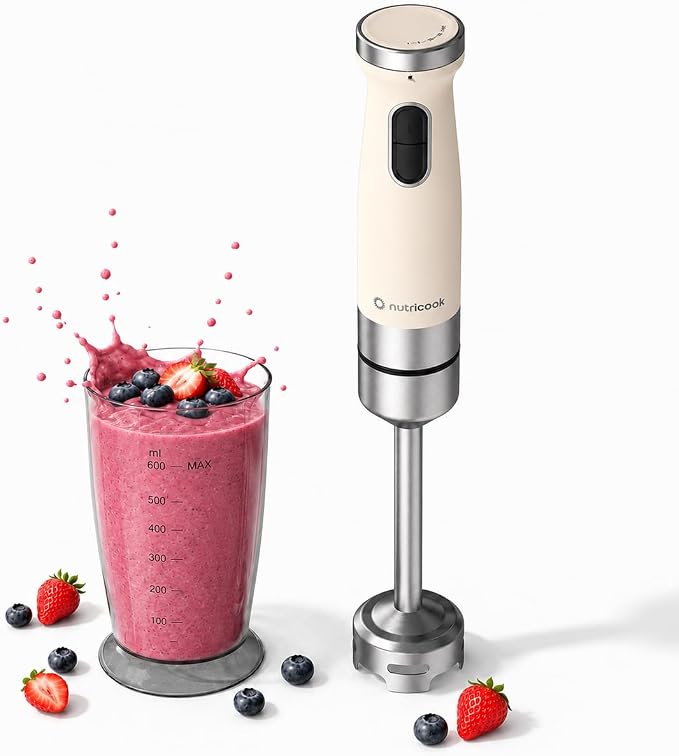Nutricook NC-HB150BG Essentials 1200W Immersion Blender