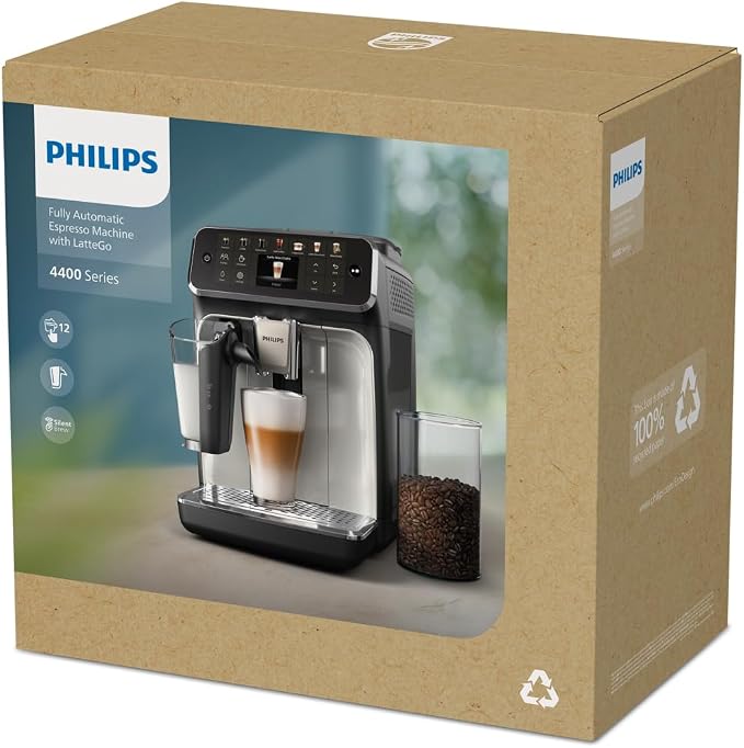 Philips EP4446/70 Series 4400 LatteGo Espresso Machine