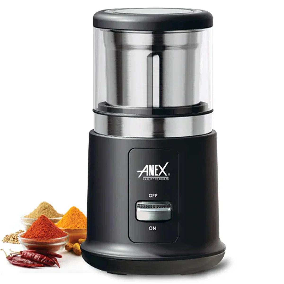Anex AG-649 2-in-1 Wet & Dry Grinder
