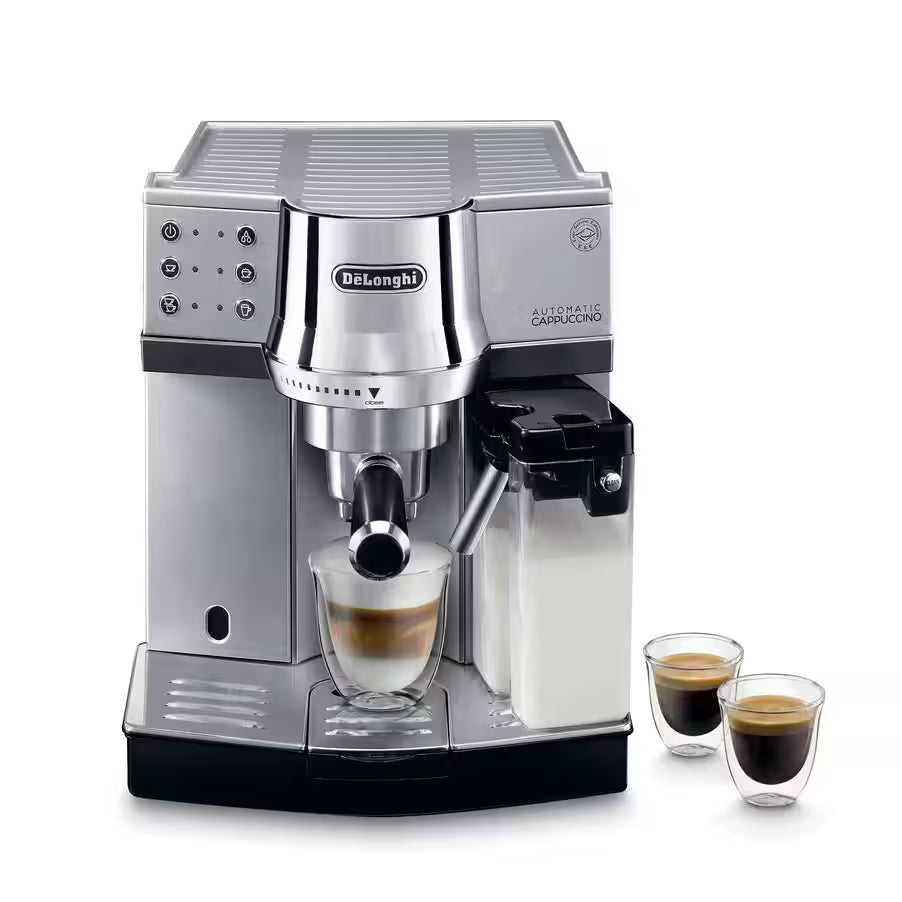 DeLonghi EC850.M Manual Espresso Machine with Automatic Cappuccino