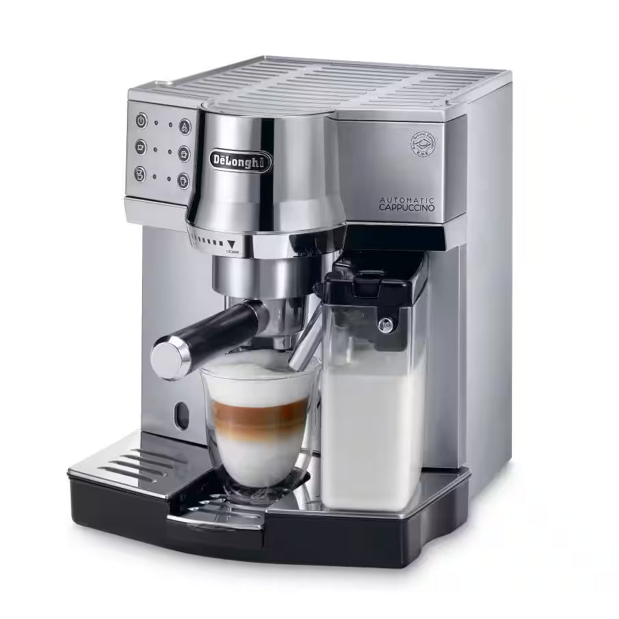 DeLonghi EC850.M Manual Espresso Machine with Automatic Cappuccino