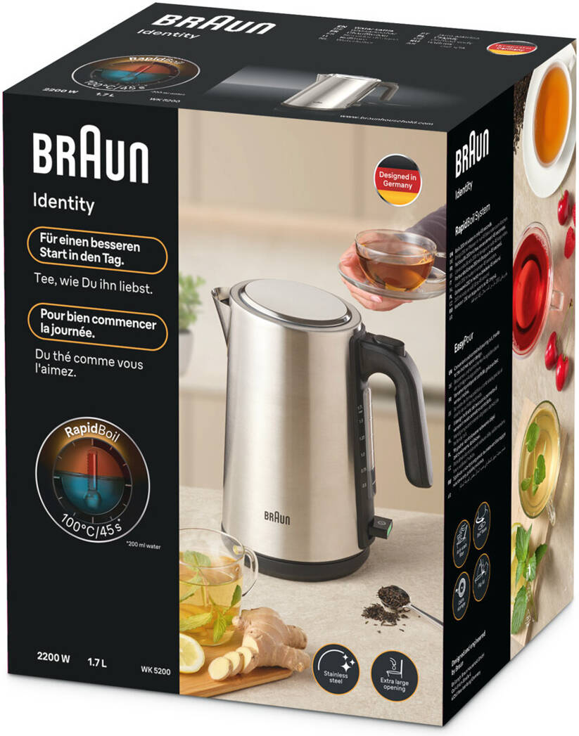 Braun ID Breakfast WK5200 Electric Kettle