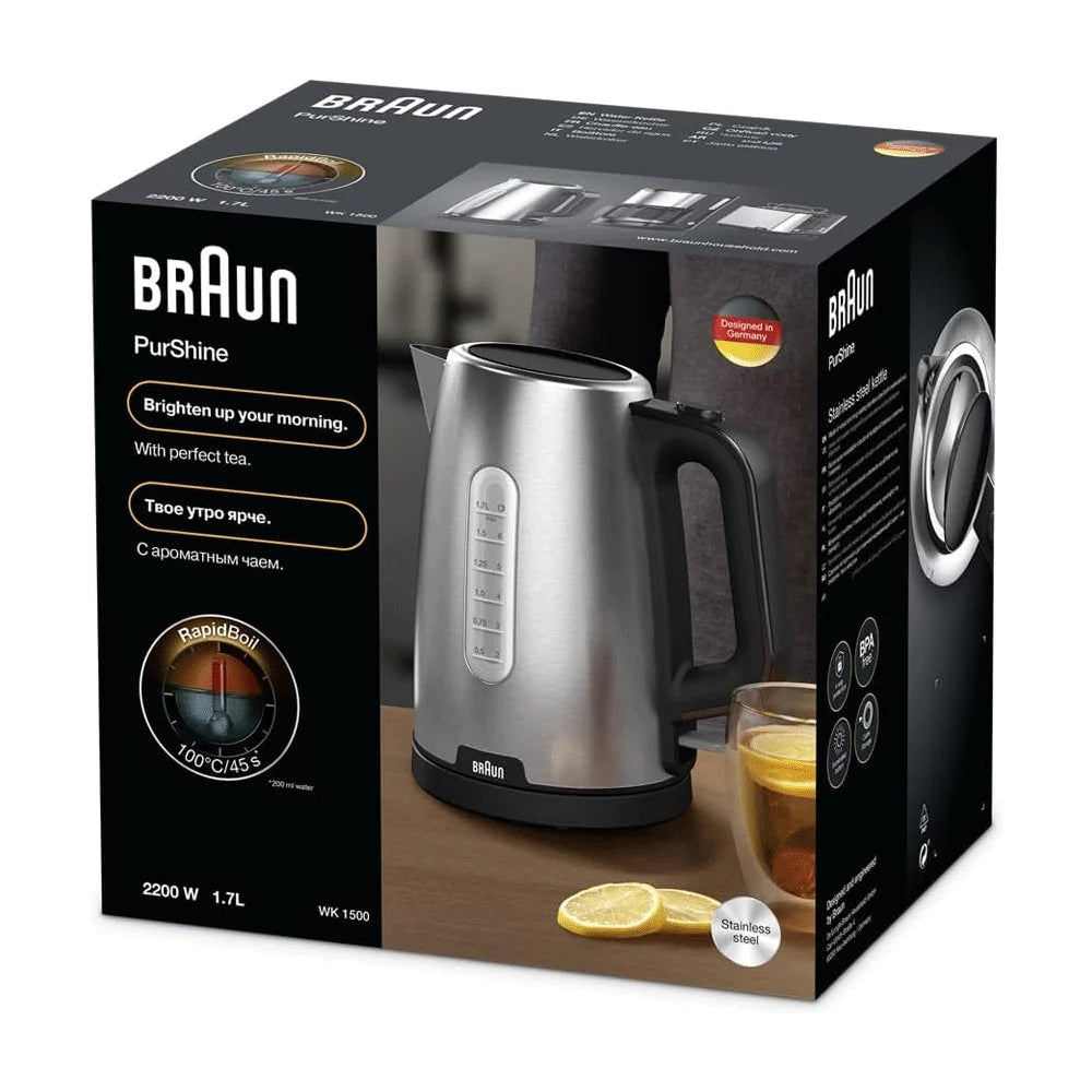 Braun PurShine WK1500 Electric Kettle