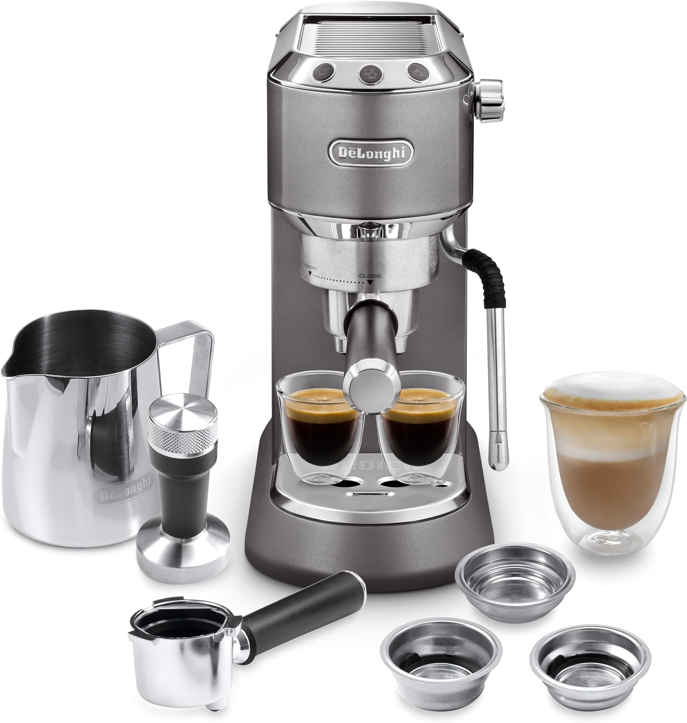 DeLonghi EC885.M Dedica Arte Manual Espresso Machine