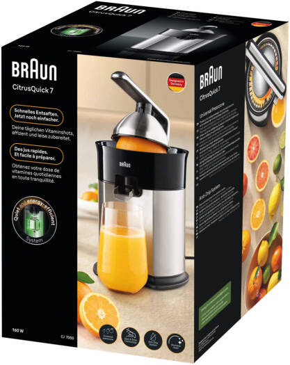 Braun CitrusQuick 7 CJ7050 160W Citrus Juicer