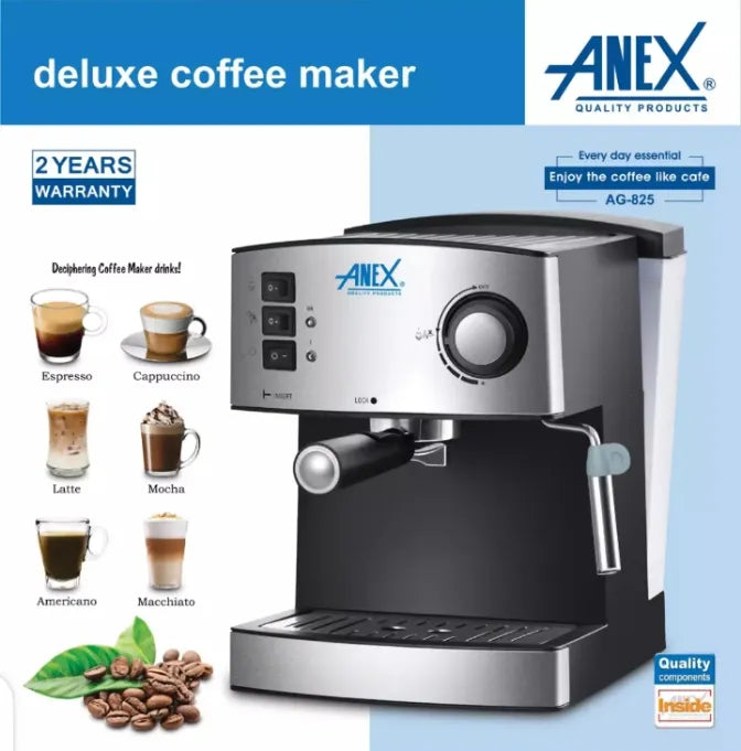 Anex AG-826 Deluxe Espresso & Cappuccino Maker