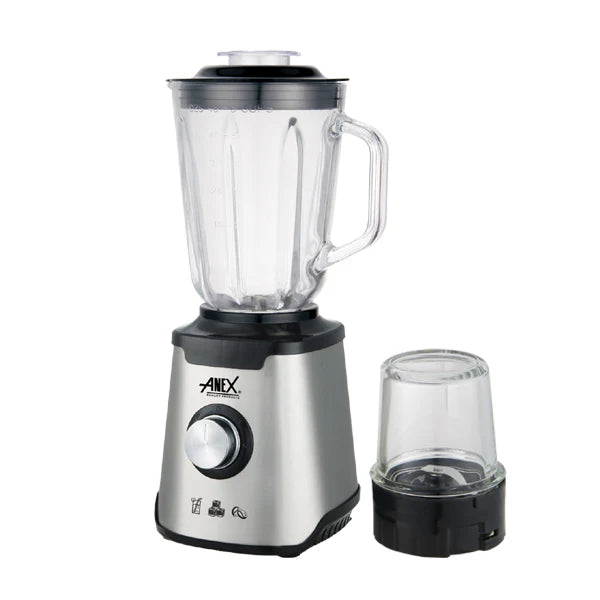 Anex 600W Stainless-Jug Blender Grinder 2-in-1