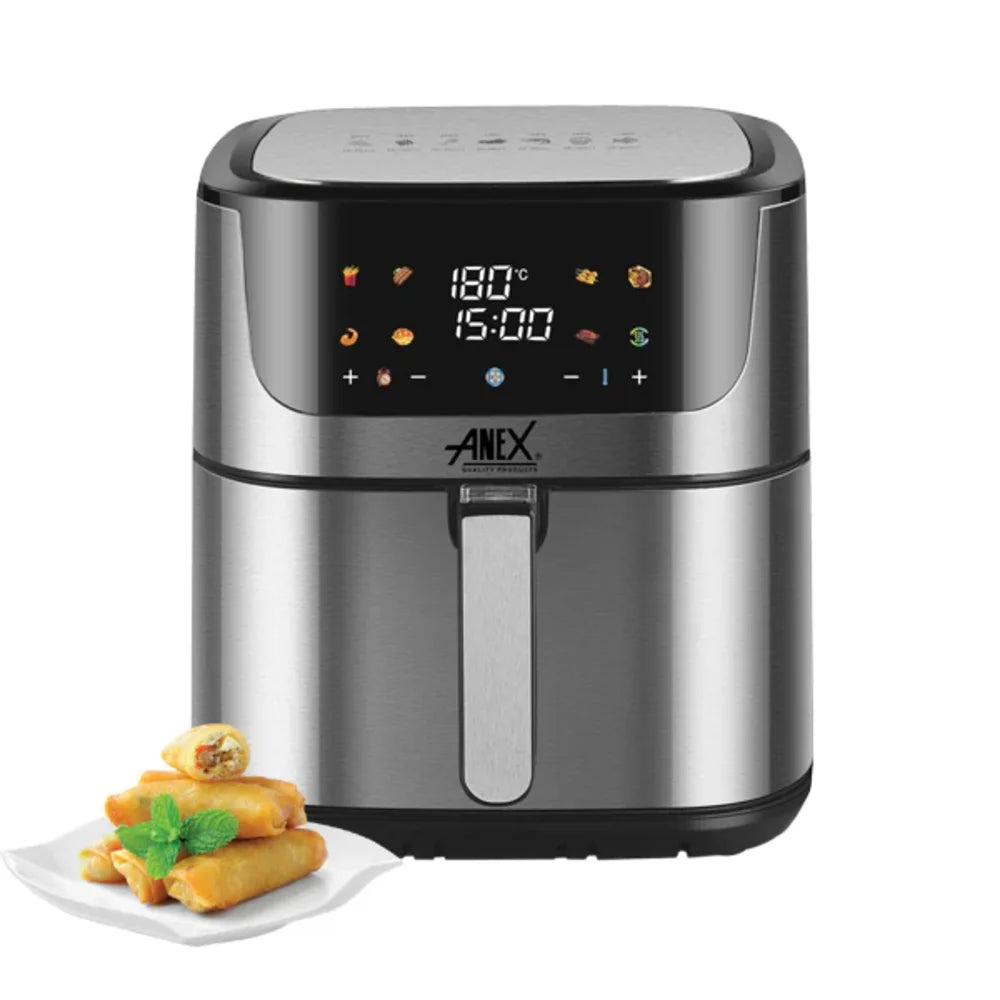 Anex AG-2025 8L Digital Air Fryer - Top & Bottom Heat