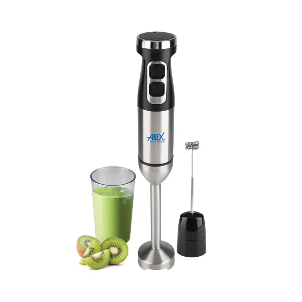 Anex AG-144 Deluxe 1000W DC Hand Blender with Frother