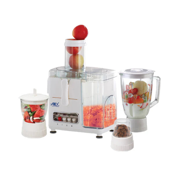 Anex AG-184GL Deluxe 700W Juicer Blender Grinder & Chopper